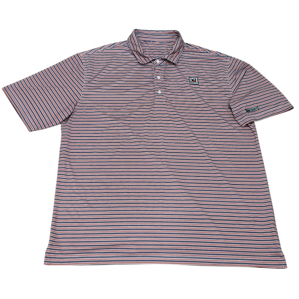 Onward Reserve UGA Magill Society Polo Men's XXL Georgia Bulldogs Striped Golf